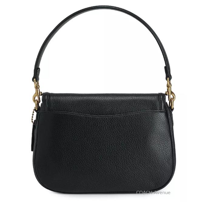 コーチ COACH CU099 レガシー レザー ショルダー バッグ ブラック 黒 クロスボディ斜め掛け サッチェル 肩掛け 正規店商品 送料無料 日本未入荷の画像