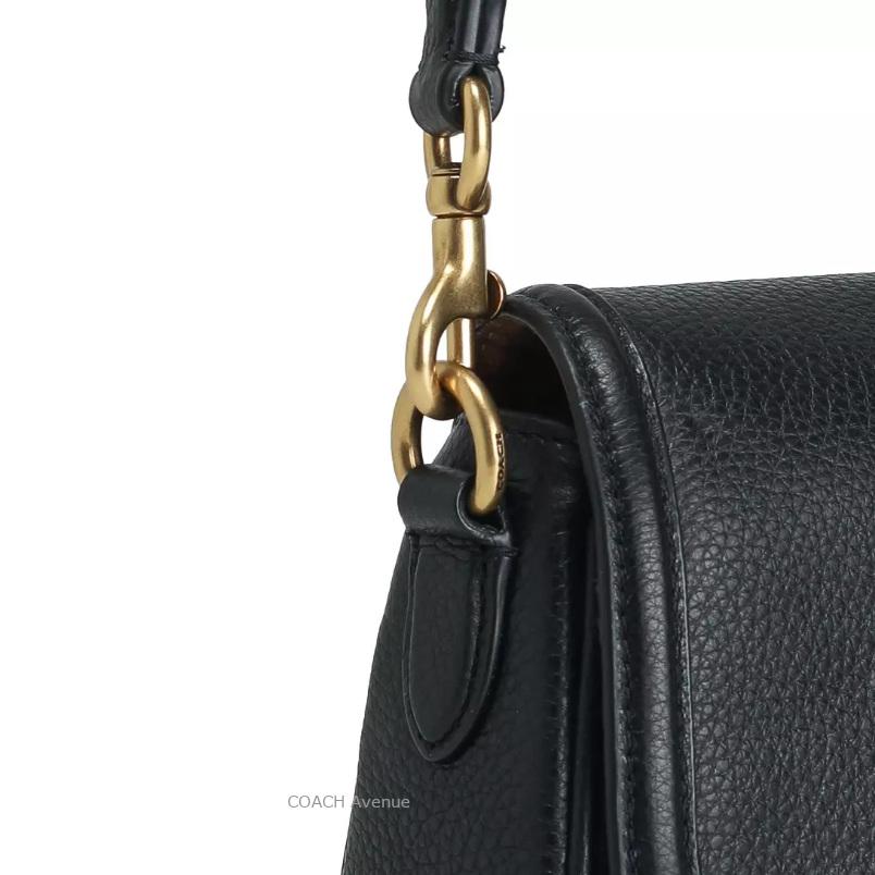 コーチ COACH CU099 レガシー レザー ショルダー バッグ ブラック 黒 クロスボディ斜め掛け サッチェル 肩掛け 正規店商品 送料無料 日本未入荷の画像
