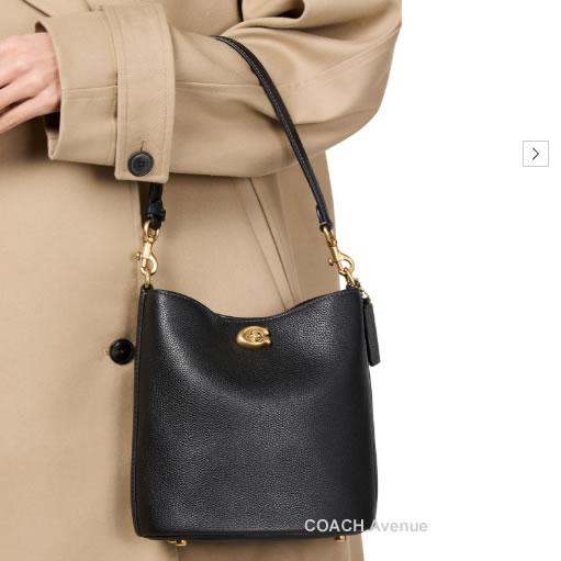 COACH（コーチ） COACH CW625 ウィロウ ソフト バケット バッグ 19