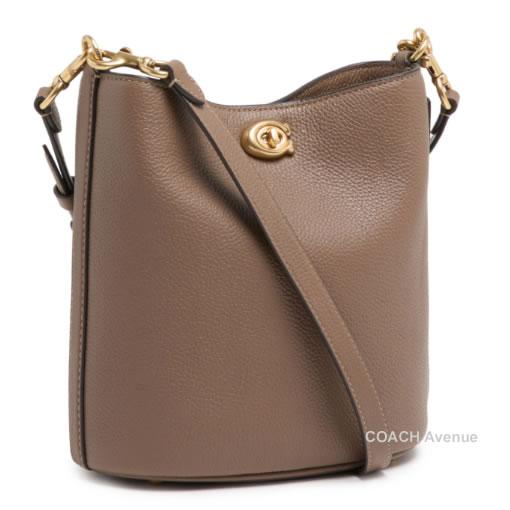 専用！現行モデル　COACH ウィロウ　ソフトバケットバッグ　ダークストーン COACH（コーチ） COACH CW625 ウィロウ ソフト バケット バッグ 19