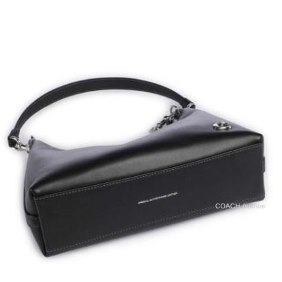 コーチ COACH CW640 ジュリエット ショルダー バッグ 25 クロスボディ ブラック 黒 レザー 斜めがけ 肩がけ 正規店商品 送料無料の画像