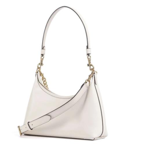 コーチ COACH CW640 ジュリエット ショルダー バッグ 25 クロスボディ チョーク ホワイト 白 レザー 斜めがけ 肩がけ 正規店商品 送料無料の画像