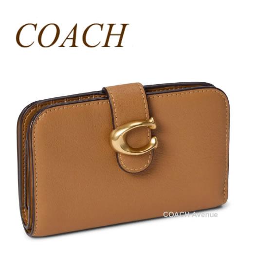 COACH コーチ CY234 タビー ウォレット ハニーブラウン 茶色 二つ折り