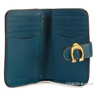 COACH（コーチ） COACH CY234 タビー ウォレット マリン ブルー 二