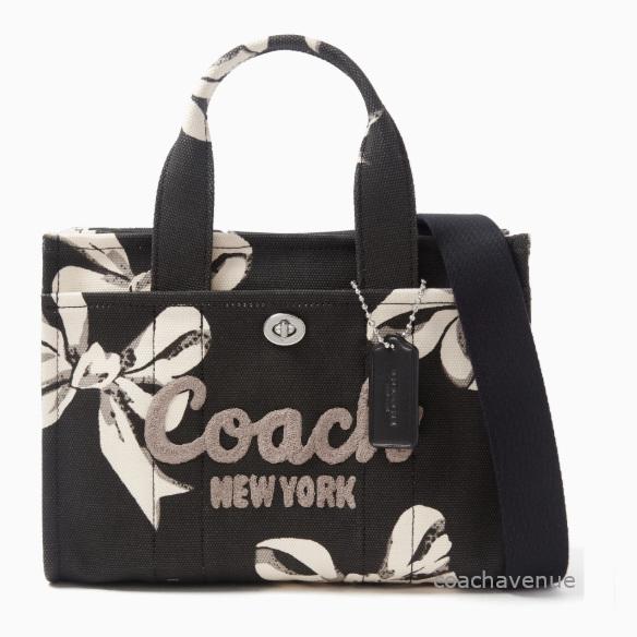 新品 COACH カーゴトート26 リボン柄 CY842 COACH（コーチ） 一点のみ入荷 リボン柄 COACH CY842 カーゴ トート 26
