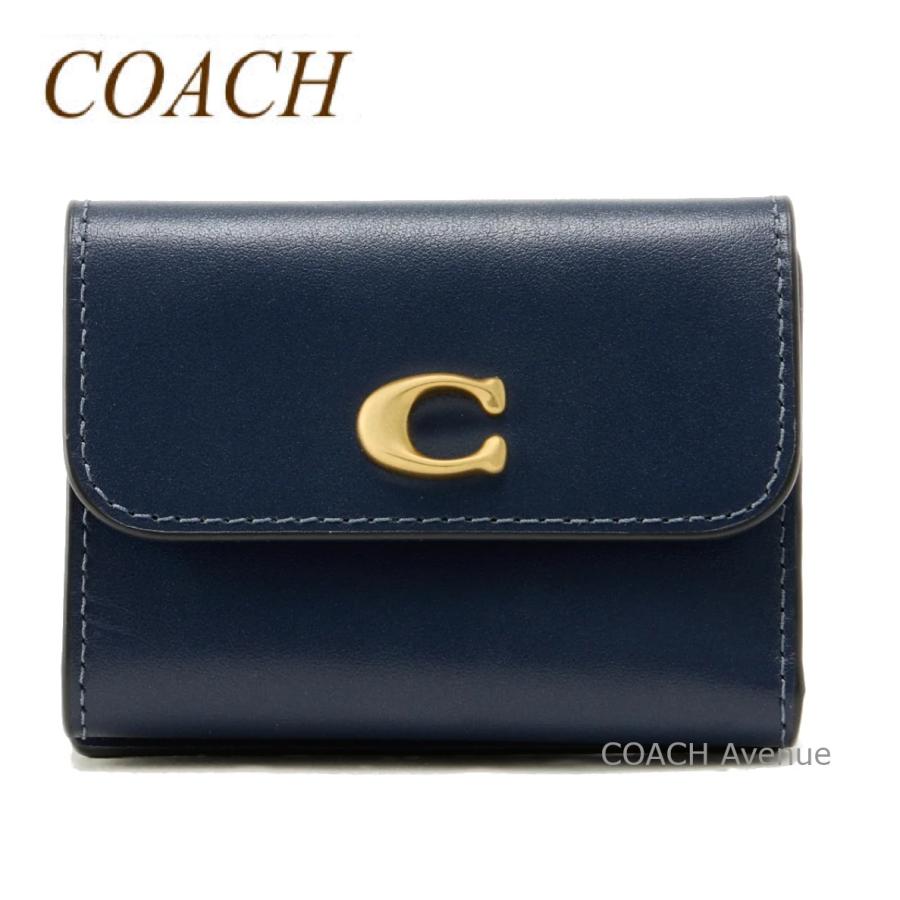 COACH ネイビー 三つ折り財布　正規品　コーチ　折財布　本革　男性にも！ COACH（コーチ） COACH CZ111 エッセンシャル カード ホルダー