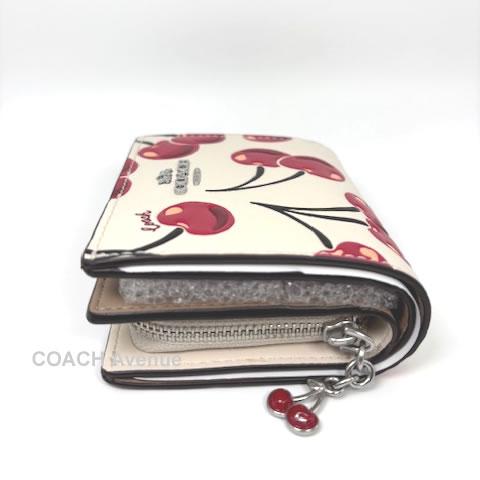 COACH さくらんぼ柄が可愛い コーチ CZ618 チェリープリント COACH さくらんぼ柄が可愛い コーチ CZ618 チェリープリント
