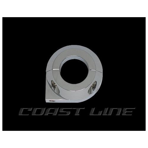 N001322　ビレットスロットルケース シングルケーブル クローム