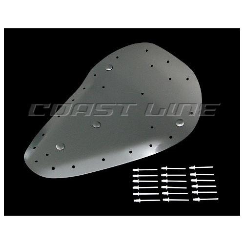 TZ用社外シート、工夫してRZにでもどうぞ。 N008227ソロシートベースプレート/自作張替えDIY鉄板 : コーストライン