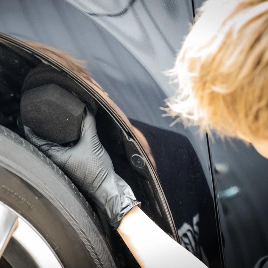 COAZ SELECTION　＜ タイヤワックスパッド ＞　持ちやすく手を汚さない　洗車スポンジ　洗車　スポンジ　タイヤワックススポンジ　タイヤワックス　洗車グッズ |  | 03