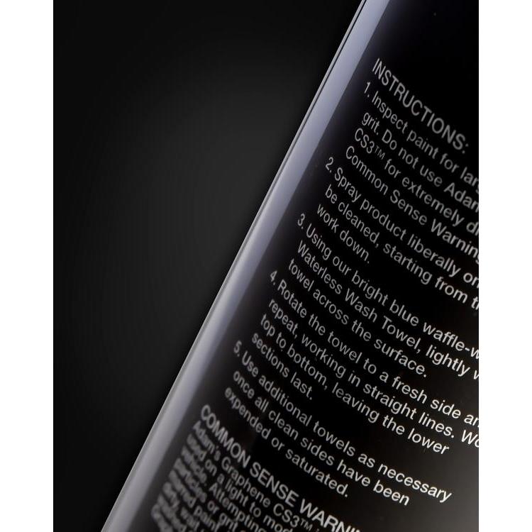 アダムスポリッシュ　＜ グラフェン CS3　スリック＆スライド 2本セット ＞　コーティング　撥水　艶出し　肌触り　ガラス属　樹脂　プラスチック　ゴム　正規品 | Adam's Polishes | 04