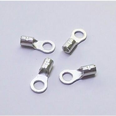ニチフ製 銅線用裸圧着端子 丸形 R1.25-3(1パック100個入り ニチフ製 銅線用裸圧着端子 丸形 R1.25-3(1パック100個入り