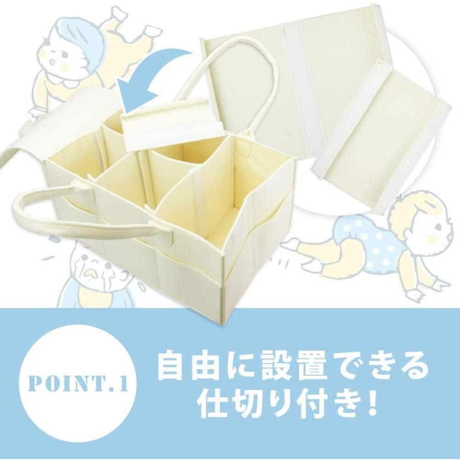 格安即決 雑貨屋gamp G General Store オムツ収納バッグ オムツストッカー 仕切り付き 多機能 ポケット多数 蓋付き 車内 旅行 持ち運び Materialworldblog Com