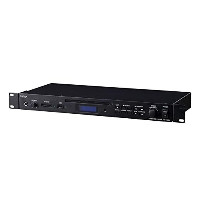 TOA CD SD USBプレーヤー CD-100SU ブラック ブルーレイ、DVD