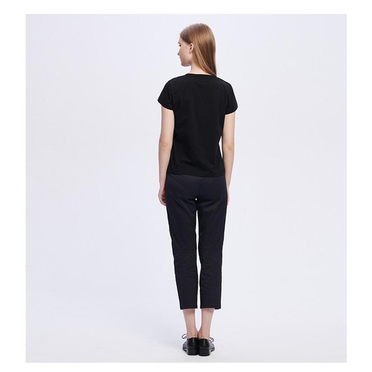 在庫処分 アニエスベー レディース Tシャツ ストアー 半袖 カットソー 5colors B Agnes ロゴtシャツ コットン100