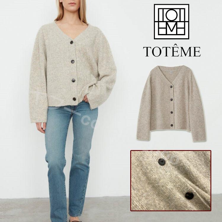 在庫処分トーテム Toteme カーディガン ウールカーディガン レディース ニットウェア アルパカ ニット おしゃれ Co1127b1 Cobalt Shop 通販 Yahoo ショッピング