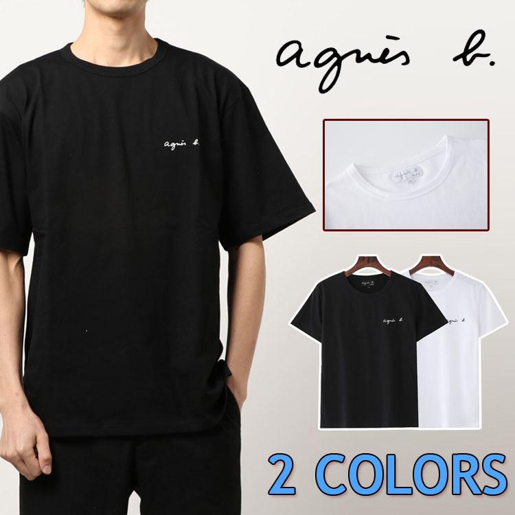 アニエスベー Agnes B Tシャツ 半袖 カットソー ロゴtシャツ Homme コットン ブラック ホワイト メンズ レディース 並行輸入品 Coa Cobalt Shop 通販 Yahoo ショッピング