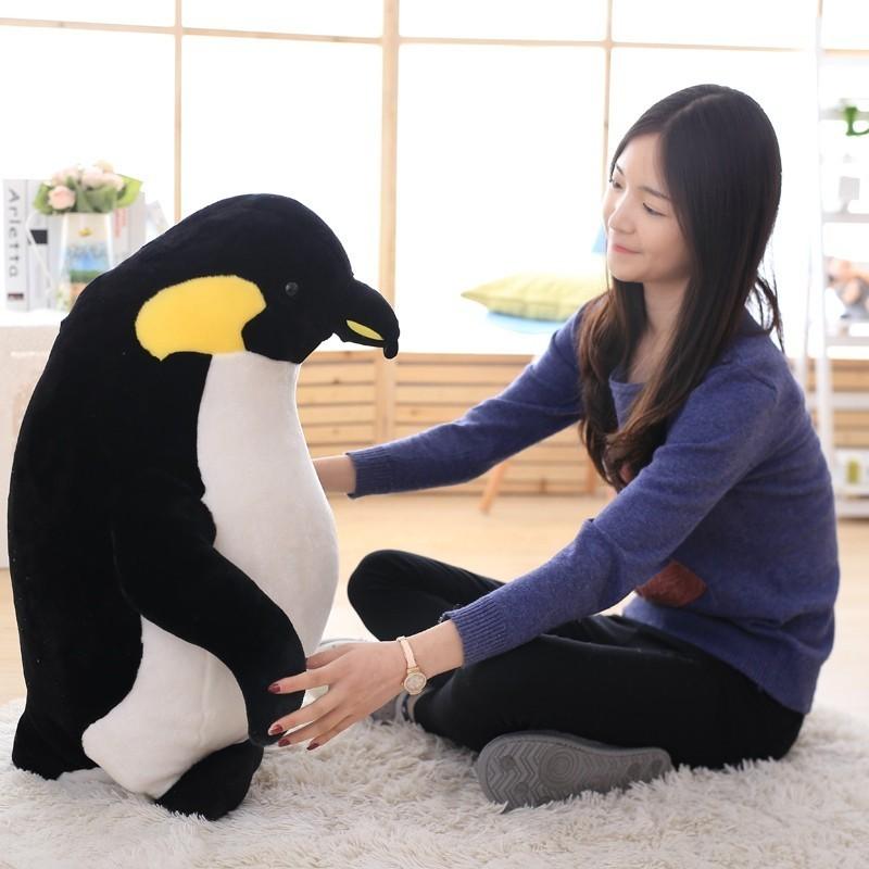 ペンギン ぬいぐるみ 抱き枕 テディベア 動物 コウテイペンギン 抱きまくら ふわふわ インテリア プレゼント ホワイトデー クリスマス イベント お祝い 高80cm Qe80 Cobalt Shop 通販 Yahoo ショッピング