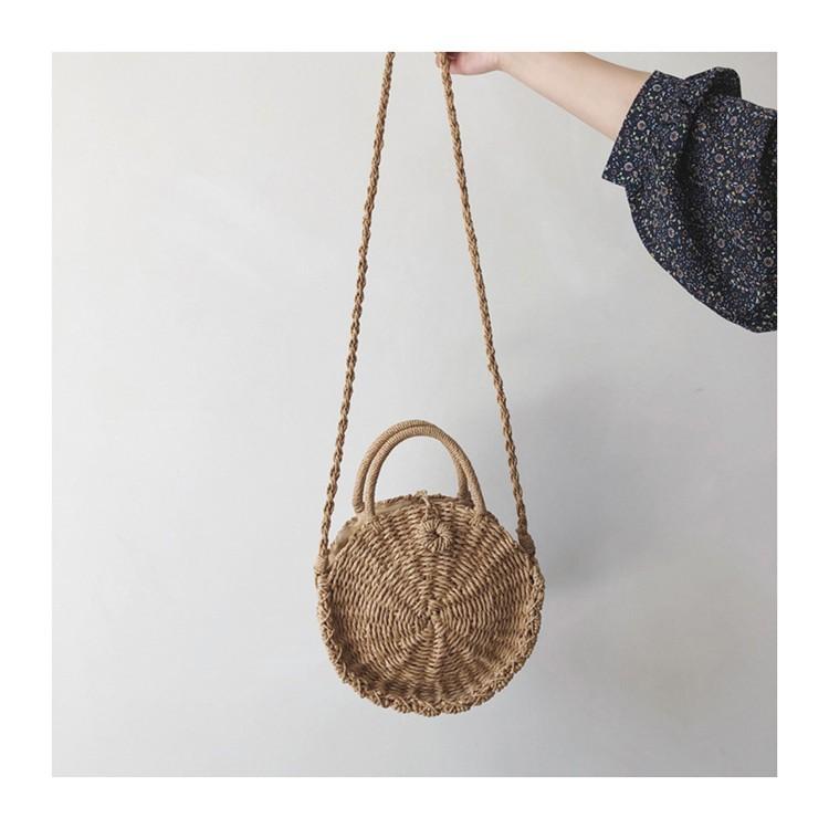 ボタン付き かごバッグ レディース 夏 サークル 丸型 ショルダー ショルダーバッグ ハンドバッグ かごバック カゴバック かわいい 大人可愛い Zyb Cobalt Shop 通販 Yahoo ショッピング