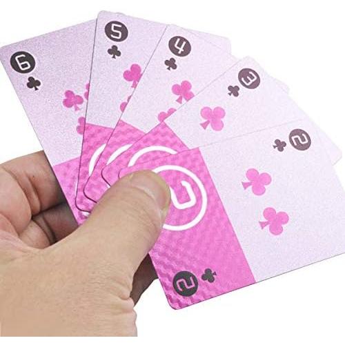 キラキラしたゴージャス感があるトランプ PLAYING CARDS (ピンク