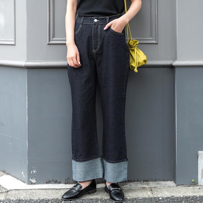デニムパンツ レディース ロールアップ ストレート ワイド ロングパンツ ハイウエスト ジーンズ シンプル メール便不可 22ss Coca コカ 01 34 Coca 通販 Yahoo ショッピング