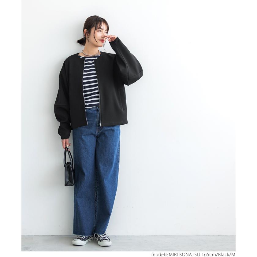 coca セール☆3690円→990円 ジャケット レディース ノーカラー coca セール☆3690円→990円 ジャケット レディース ノーカラー