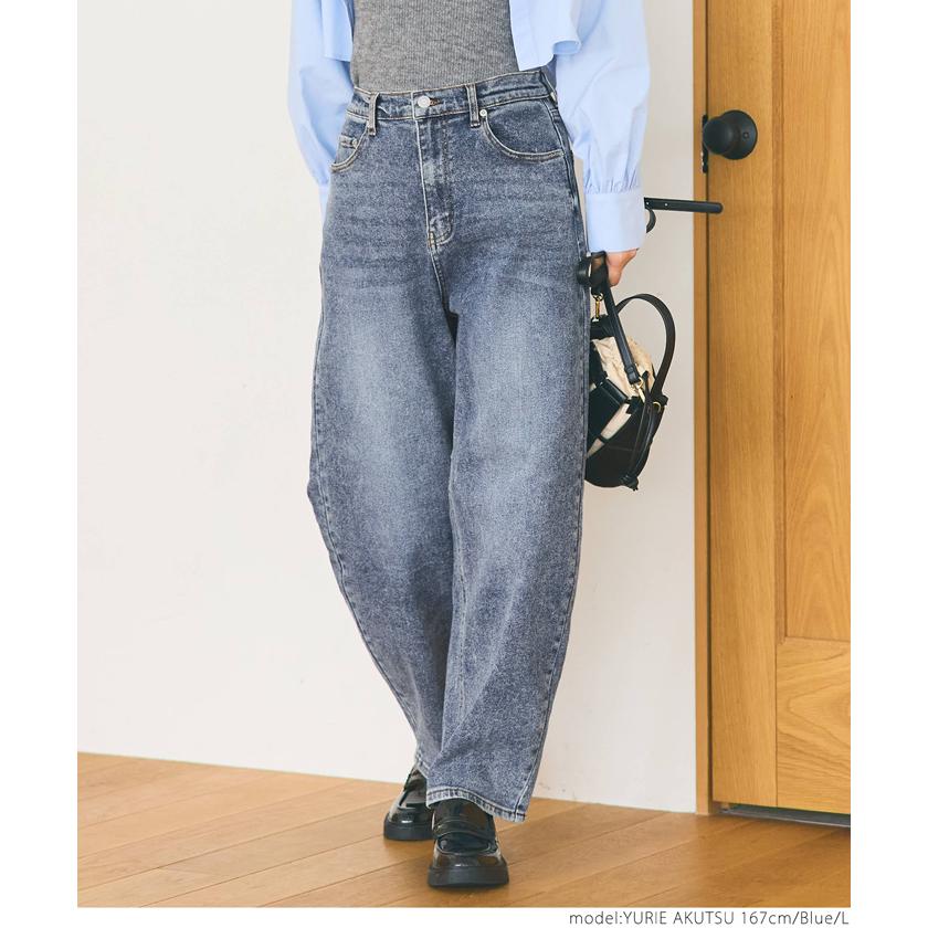 デニムパンツ レディース ストレッチ カーブデニム ハイウエスト デニムパンツ レディース ストレッチ カーブデニム ハイウエスト