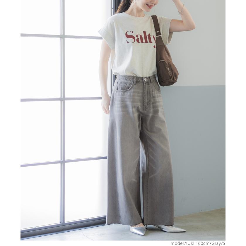 デニム レディース サマーデニム ワイドパンツ ジーンズ ロング デニム レディース サマーデニム ワイドパンツ ジーンズ ロング