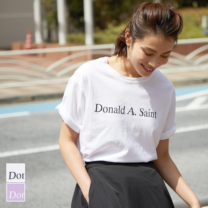 メール便可 カットソー レディース ロゴ Tシャツ 英字 プリント 半袖 綿100 コットン クルーネック ラウンドネック 5分袖 薄手 ss Coca 02 01 Coca 通販 Yahoo ショッピング