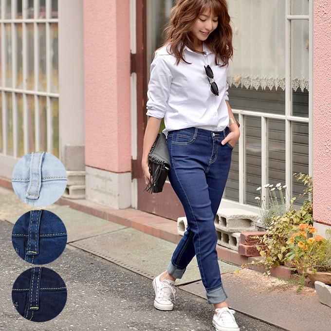 メール便不可 デニム レディース スキニー ストレッチ ボトムス ジーンズ ジーパン Gパン ストレッチ タイト カジュアル 06 01 Coca 通販 Yahoo ショッピング