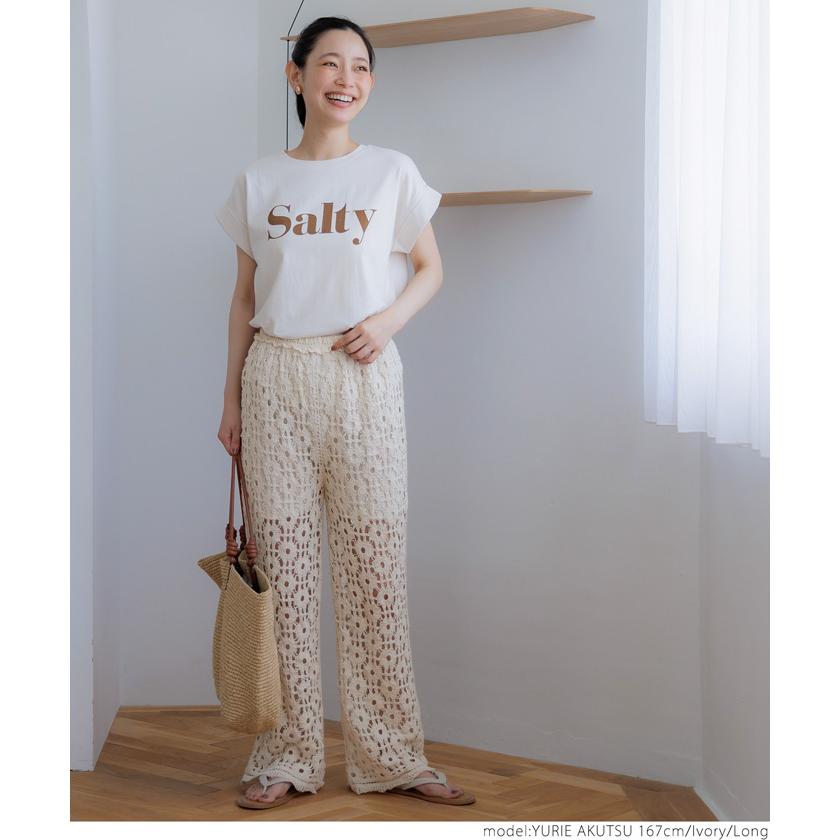 coca パンツ レディース かぎ編み 透け感 裏地付き ズボン 鍵 coca パンツ レディース かぎ編み 透け感 裏地付き ズボン 鍵