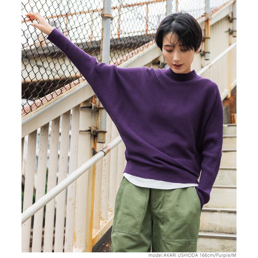 coca WEB3色限定セール☆ドルマンボトルネックニット ドルマン coca WEB3色限定セール☆ドルマンボトルネックニット ドルマン