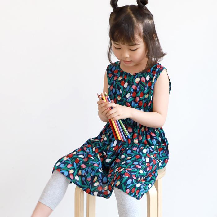 キッズ100 130 メール便可 子供服 ワンピース チューリップ 花柄 ノースリーブ 膝丈 女の子 100cm 110cm 1cm 130cm Coca コカ 16 02 Coca 通販 Yahoo ショッピング