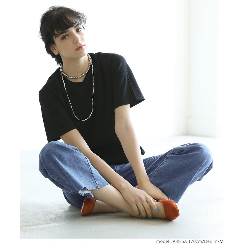 デニムパンツ レディース カットオフ 切りっぱなし フレイドヘム 