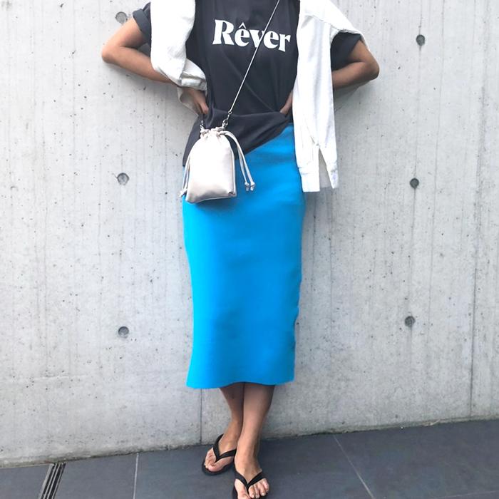 Blue限定 タイトスカート レディース ミモレ ニット ペンシル ウエストゴム Iライン 泉見祐希さん 返品交換不可 メール便不可 値下げ 555円 16 01s Coca 通販 Yahoo ショッピング