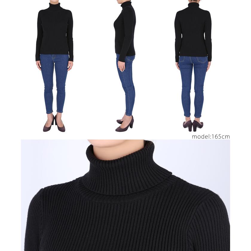 極上 タートルネック ニット レディース 厚手 極厚 リブ トップス セーター 長袖 無地 タイト やわらか メール便不可 aw コカ 16 04 Coca 通販 Yahoo ショッピング