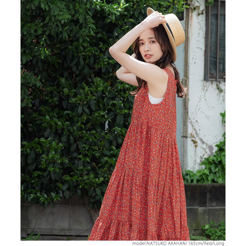 coca ワンピース レディース 花柄 ギャザー エスニック coca ワンピース レディース 花柄 ギャザー エスニック