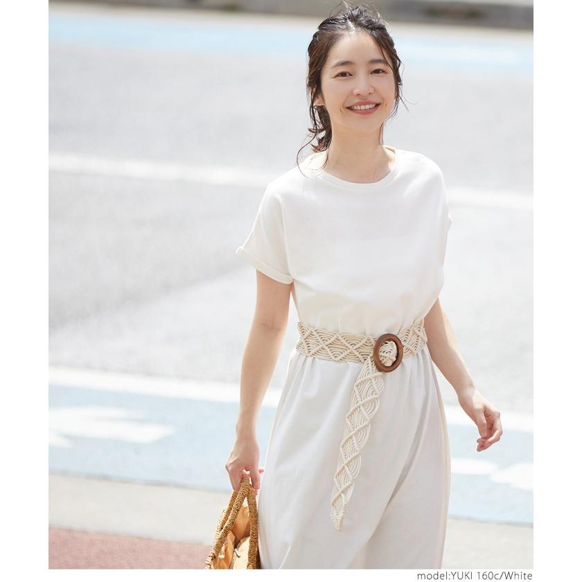 カットソー ワンピース レディース 半袖 Aライン フレア 無地 ロングワンピース 綿100 コットン メール便不可 ss Coca 26 12 Coca 通販 Yahoo ショッピング