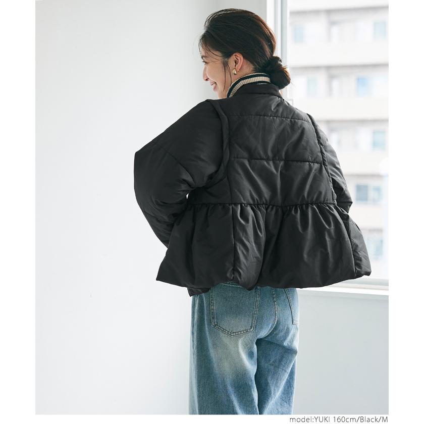 coca セール☆4990円→2990円 デタッチャブル中綿アウター coca セール☆4990円→2990円 デタッチャブル中綿アウター