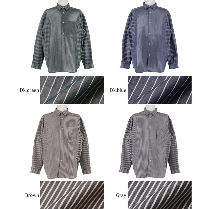 シャツ メンズ ストライプ Yシャツ レギュラーカラー ラウンド シャツ メンズ ストライプ Yシャツ レギュラーカラー ラウンド