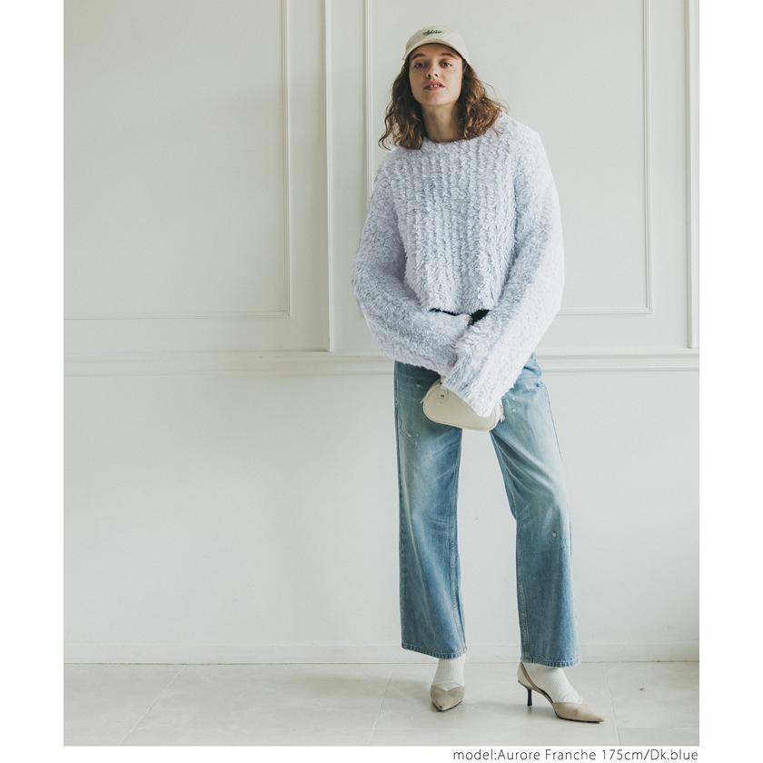 セール☆3990円→990円 ニット レディース ブークレ プードルニット  