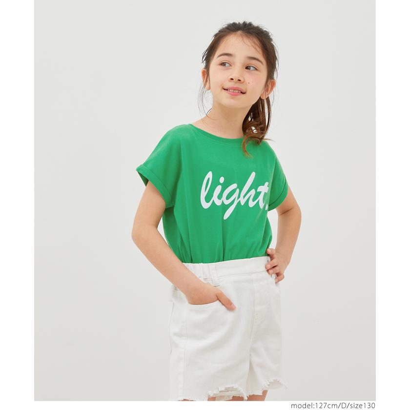 キッズ 110-140 Tシャツ ロゴ カットソー 英字 クルーネック コットン 薄手 プルオーバー 女の子 親子お揃い 子供服 メール便可 coca コカ｜cocacoca｜11