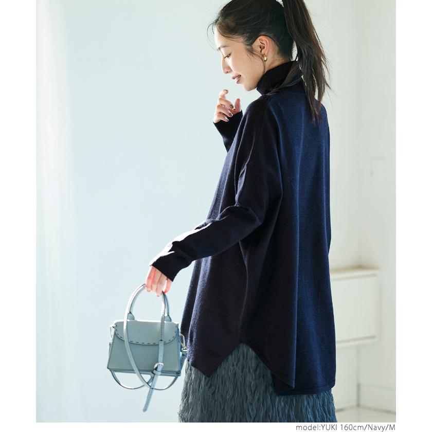 coca タートルニットチュニック レディース メール便不可 24aw coca タートルニットチュニック レディース メール便不可 24aw