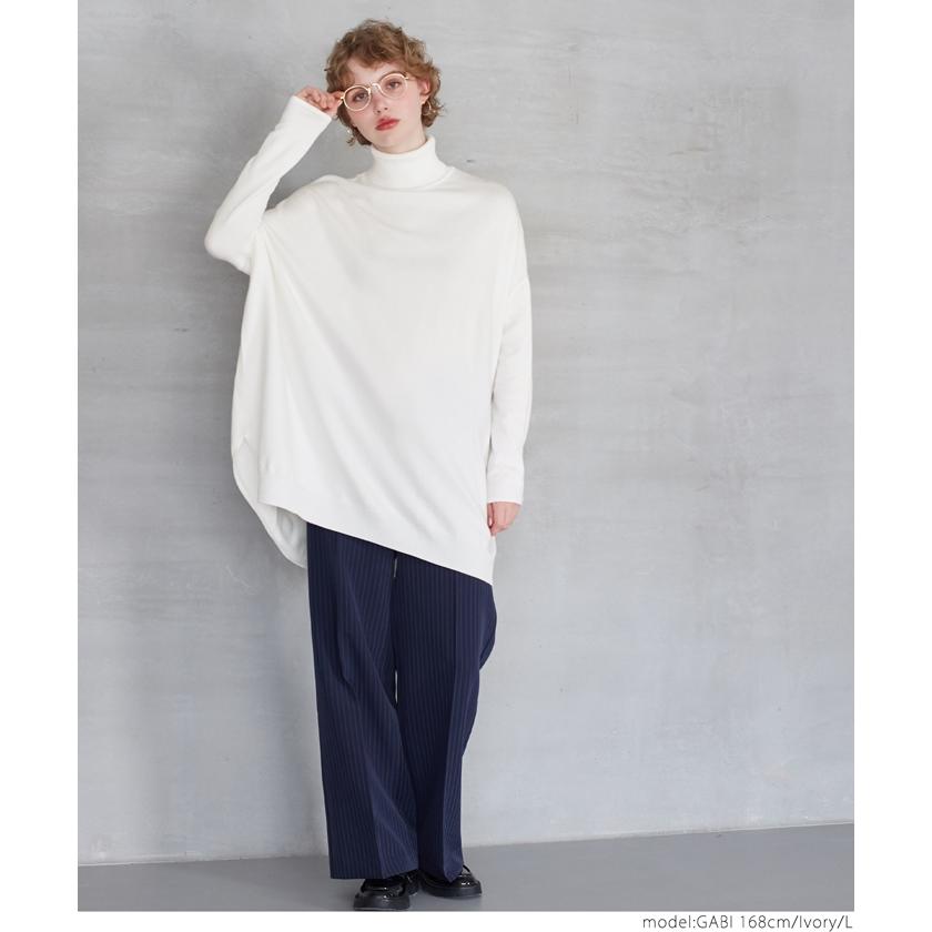 coca タートルニットチュニック レディース メール便不可 24aw : coca 