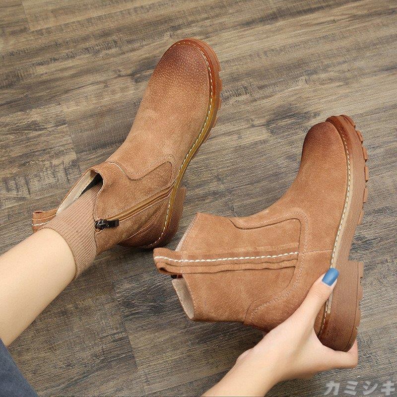 激安特販 ブーツ ショートブーツ 靴 レディースシューズ 美脚 歩きやすい 疲れない 通学 カジュアル 秋冬 裏ボア 2種類 お得 おしゃれ 購入 ブログ Www Superavila Com