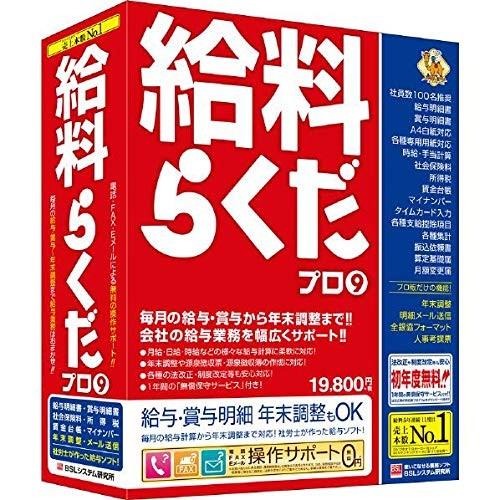 BSLシステム研究所 給料らくだプロ9