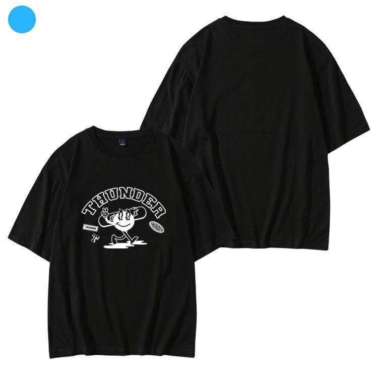 送料無料◇2023新品 ATEEZ BREAK THE WALL 韓流グッズ 半袖 Tシャツ 春 