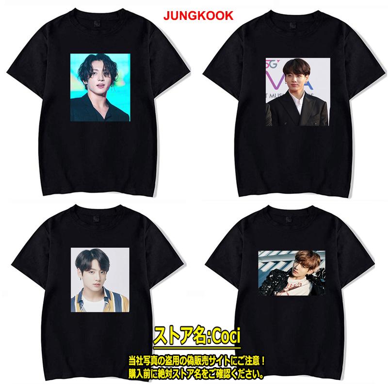 新品 BTS Tシャツ JUNGKOOK ジョングク 男女兼用 大人用 子供用 韓流 