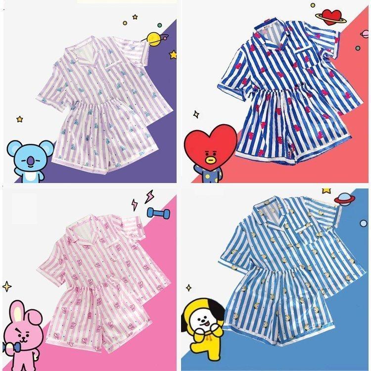 新品 BTS 防弾少年団 V パジャマ 半袖 BT21 かわいい 上下セット 男女兼用 打歌服 応援服 グッズ 服 メンズ レディース 春夏半袖  韓流グッズ パンツ : btstz2021016-01-01 : coci - 通販 - Yahoo!ショッピング