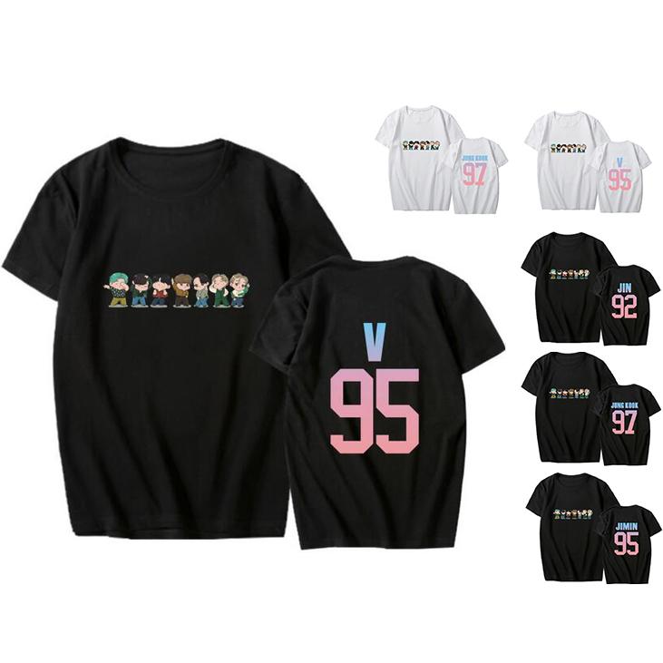 送料無料 Bts Tシャツ 防弾少年団 半袖 応援服 クールネック 韓流グッズ レディース メンズ 男女兼用 ウェア 夏物 グッズ 服 Btstz2021016 16 Coci 通販 Yahoo ショッピング